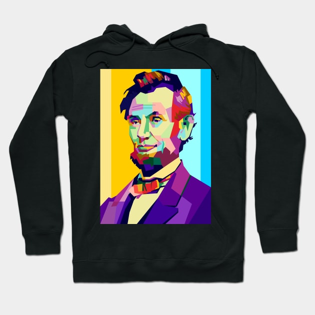 Abraham Lincoln Hoodie by BarnawiMT